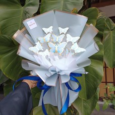 Buket Butterfly Blue